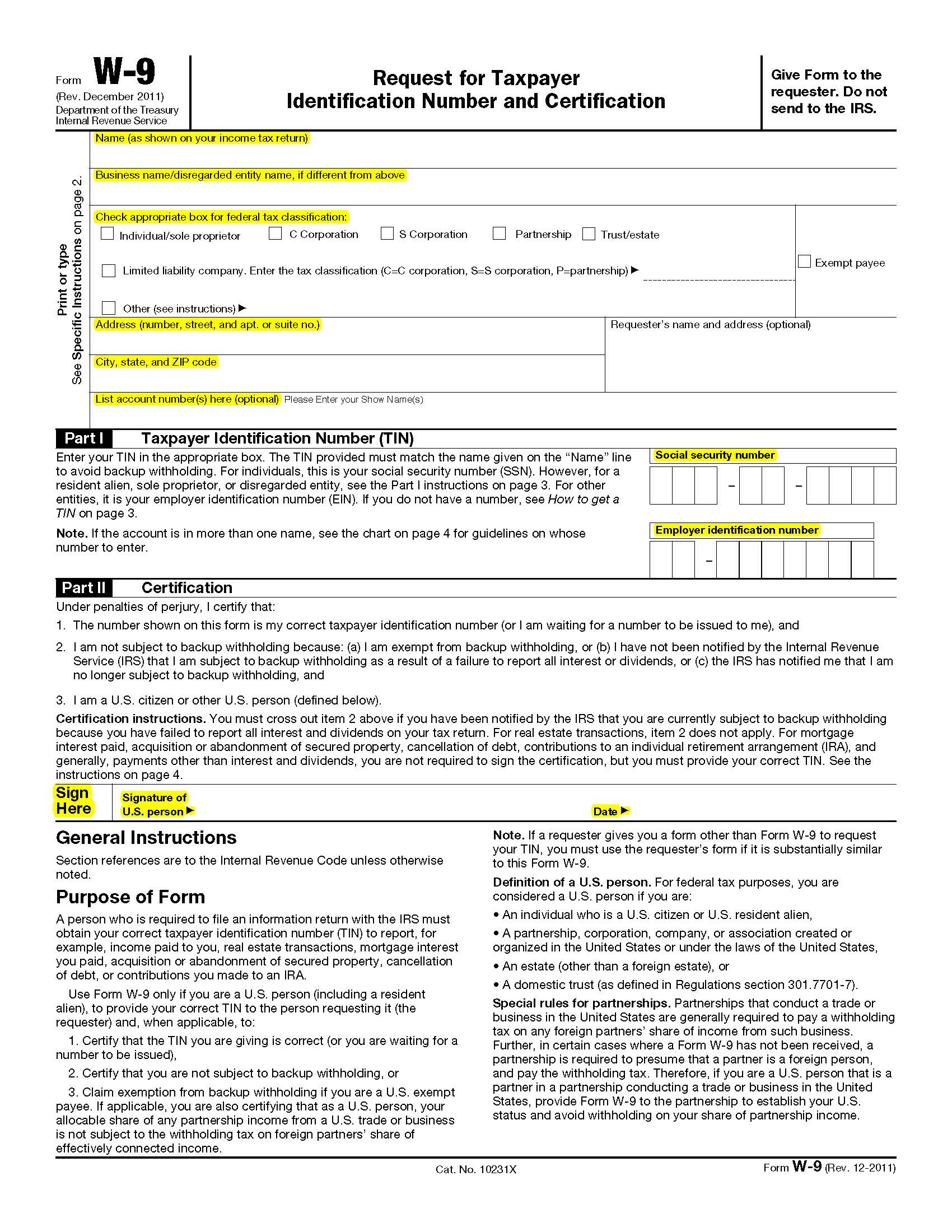 The W-9 Requirement – Libsyn