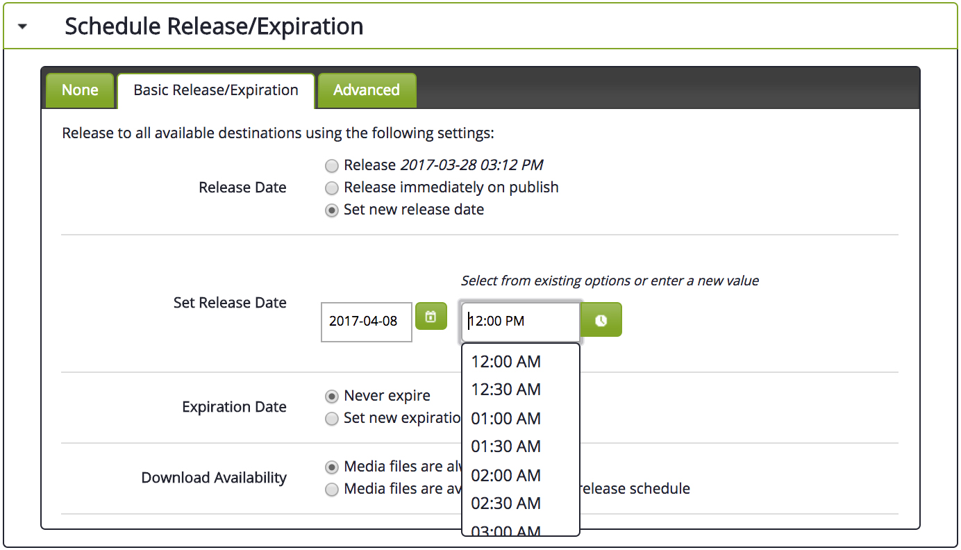 Everything you need to know about schedule release