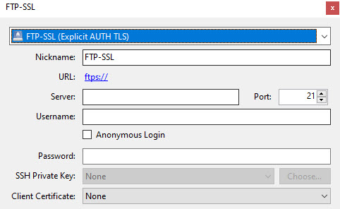 password in cyberduck windows